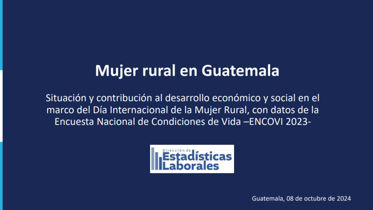 Mujer rural en Guatemala